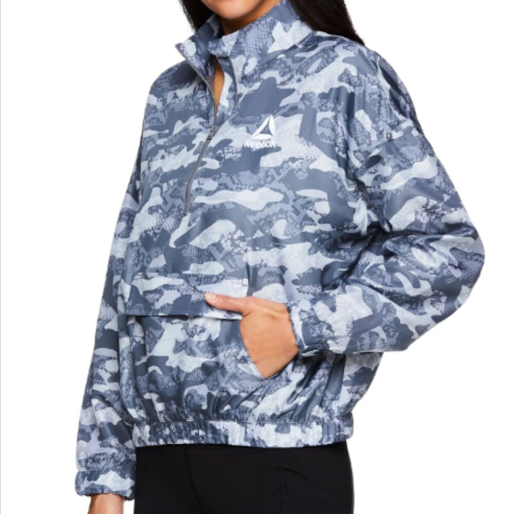 Reebok Grey Camo Women's Jacket